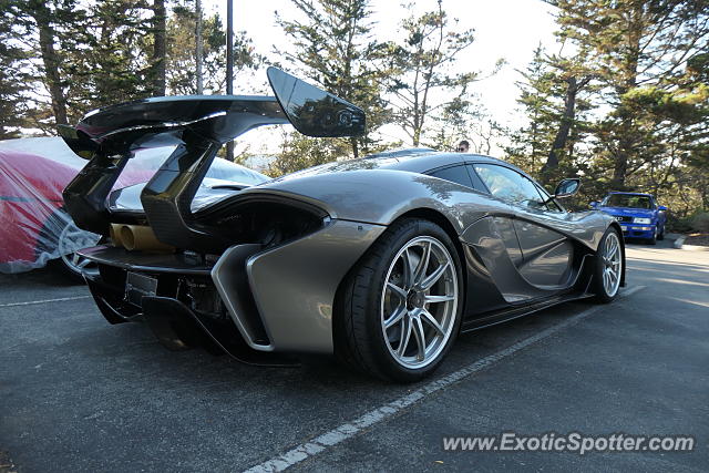 Mclaren P1 spotted in Monterey, California