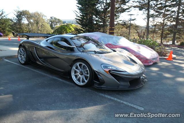 Mclaren P1 spotted in Monterey, California