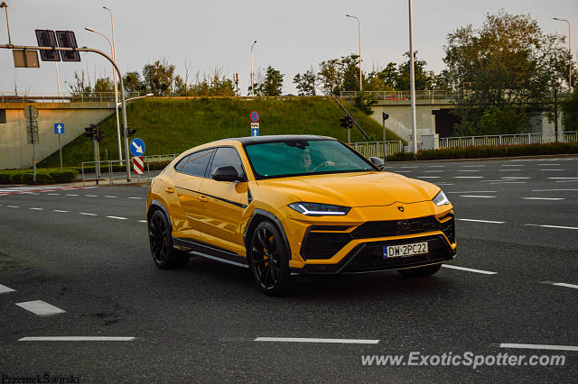 Lamborghini Urus spotted in Wrocław, Poland