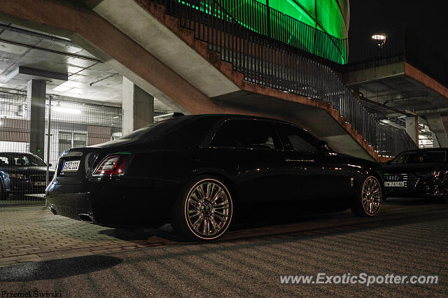 Rolls-Royce Ghost spotted in Wrocław, Poland