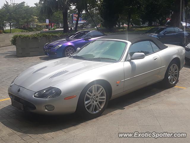 Jaguar XKR spotted in Jakarta, Indonesia