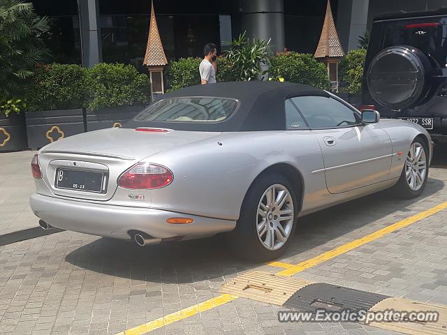 Jaguar XKR spotted in Jakarta, Indonesia
