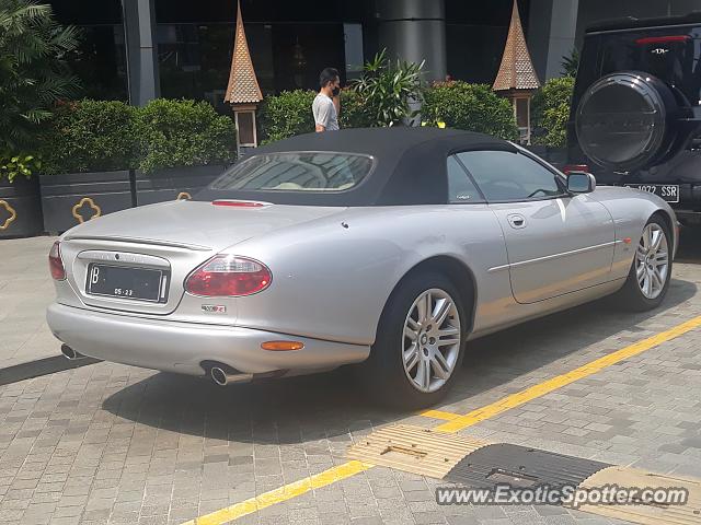 Jaguar XKR spotted in Jakarta, Indonesia