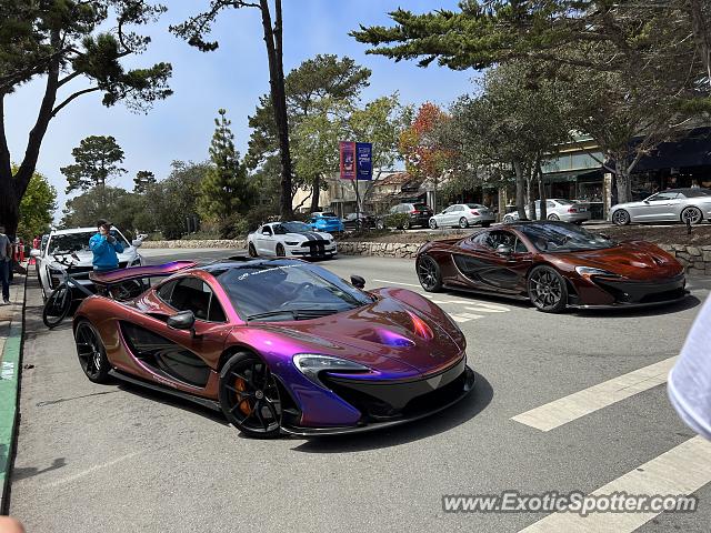 Mclaren P1 spotted in Carmel, California