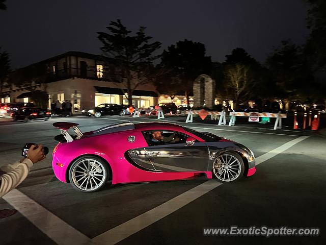 Bugatti Veyron spotted in Carmel, California