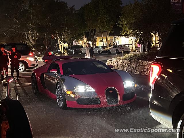 Bugatti Veyron spotted in Carmel, California