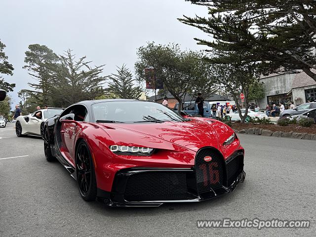 Bugatti Chiron spotted in Carmel, California