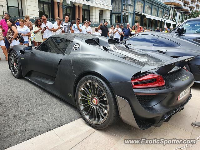 Porsche 918 Spyder spotted in Monaco, Monaco