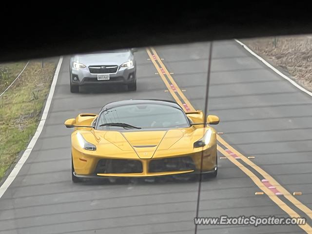 Ferrari LaFerrari spotted in Pebble Beach, California