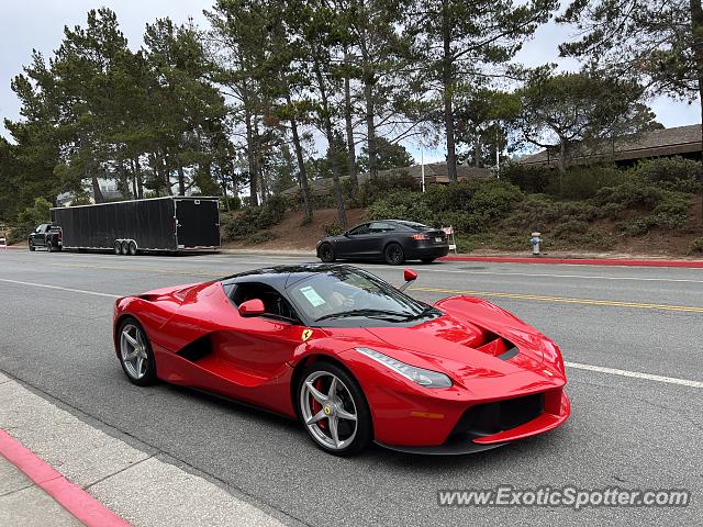 Ferrari LaFerrari spotted in Monterey, California