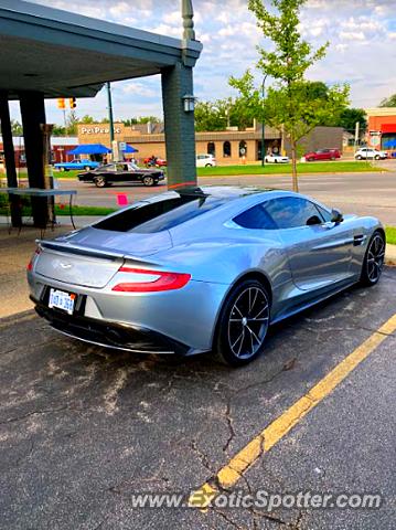 Aston Martin Vanquish spotted in Birmingham, Michigan