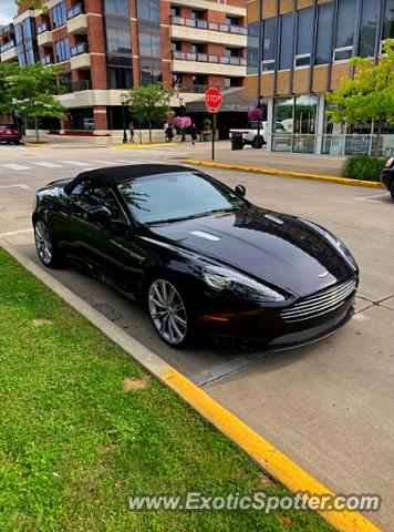 Aston Martin DB9 spotted in Birmingham, Michigan