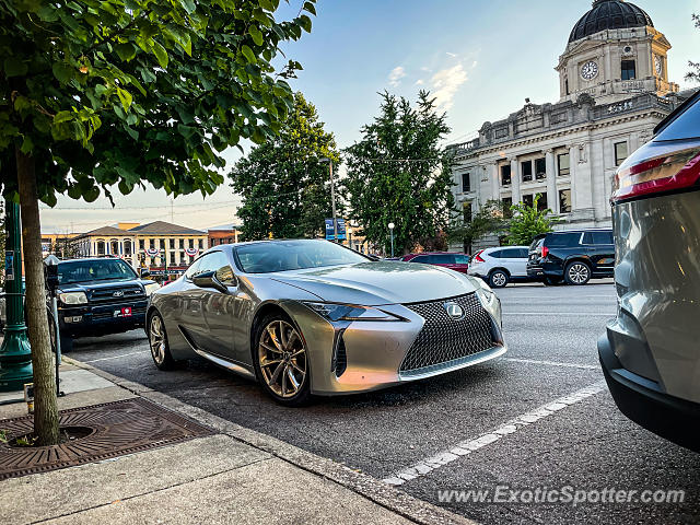 Lexus LC 500 spotted in Bloomington, Indiana