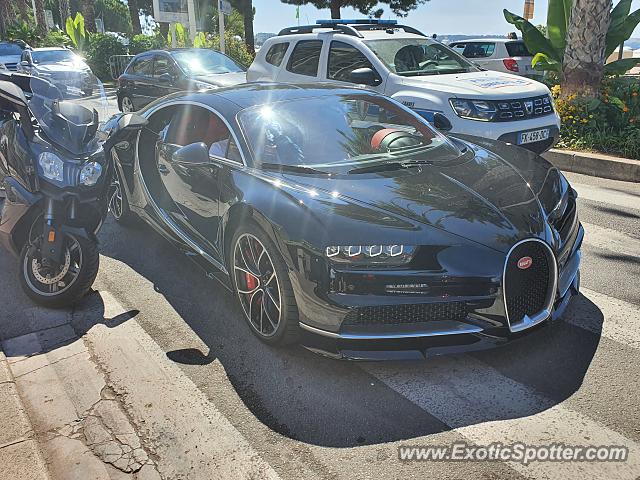 Bugatti Chiron spotted in Cannes, France