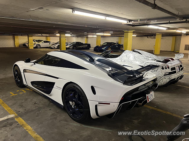 Koenigsegg Regera spotted in Monterey, California