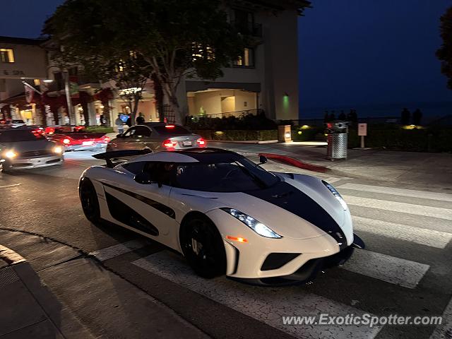 Koenigsegg Regera spotted in Monterey, California