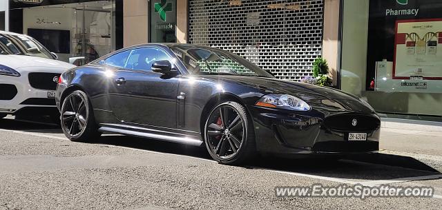 Jaguar XKR spotted in Zurich, Switzerland