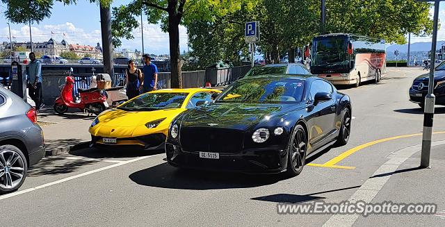 Bentley Continental spotted in Zurich, Switzerland