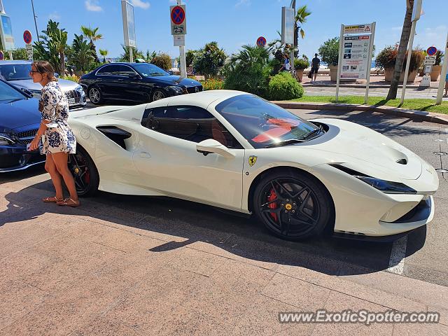 Ferrari F8 Tributo spotted in Cannes, France