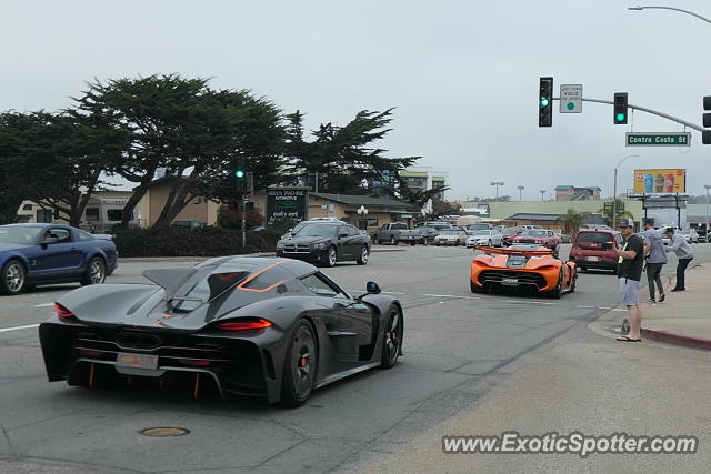 Koenigsegg Regera spotted in Monterey, California