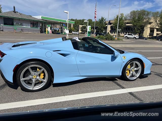 Ferrari F8 Tributo spotted in Wayzata, Minnesota