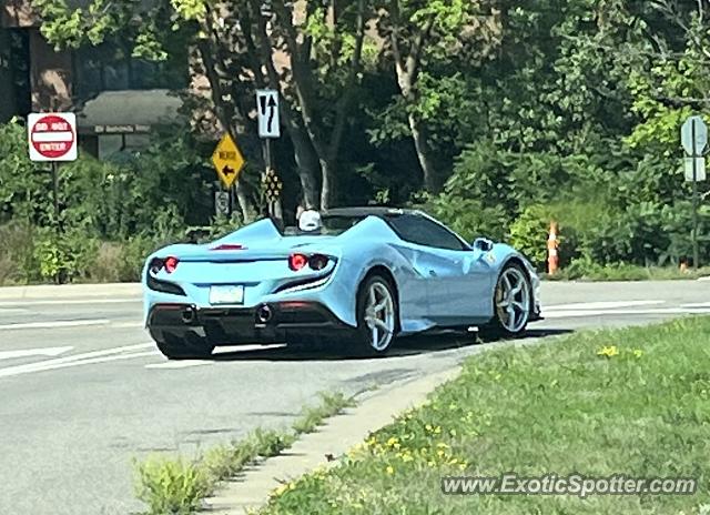Ferrari F8 Tributo spotted in Wayzata, Minnesota