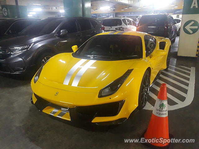 Ferrari 488 GTB spotted in Jakarta, Indonesia
