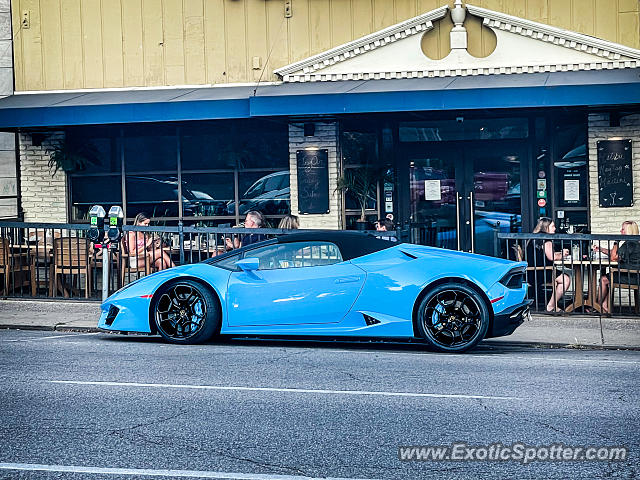 Lamborghini Huracan spotted in Bloomington, Indiana