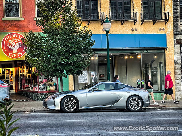 Lexus LC 500 spotted in Bloomington, Indiana