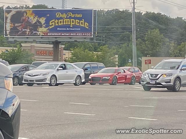 Audi R8 spotted in Pigeon Forge, Tennessee