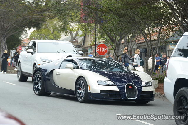 Bugatti Veyron spotted in Carmel, California