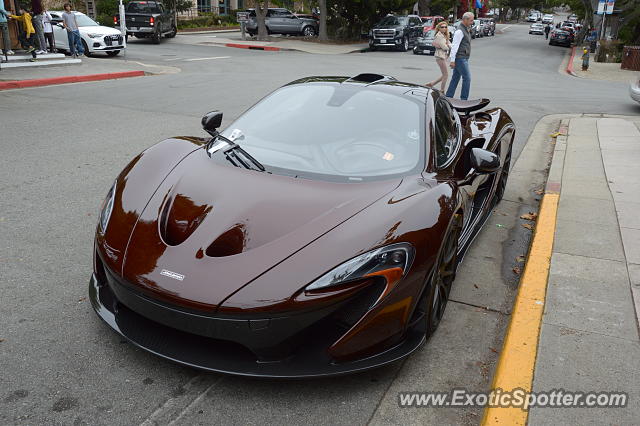 Mclaren P1 spotted in Carmel, California