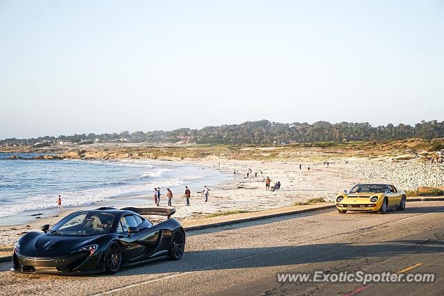 Mclaren P1 spotted in Monterey, California
