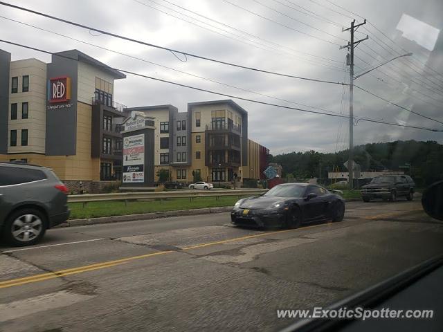 Porsche Cayman GT4 spotted in Cincinnati, Ohio
