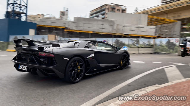 Lamborghini Aventador spotted in Monte-Carlo, Monaco