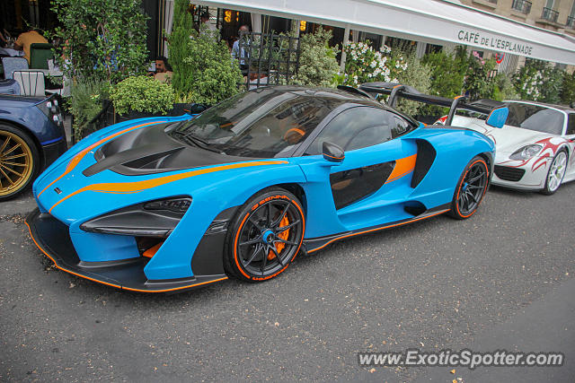 Mclaren Senna spotted in Paris, France