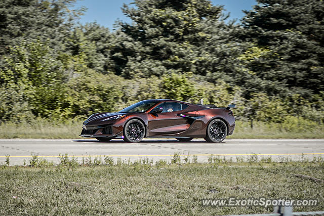 Chevrolet Corvette Z06 spotted in Detroit, Michigan