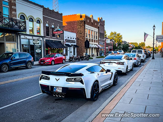 Chevrolet Corvette Z06 spotted in Franklin, Indiana
