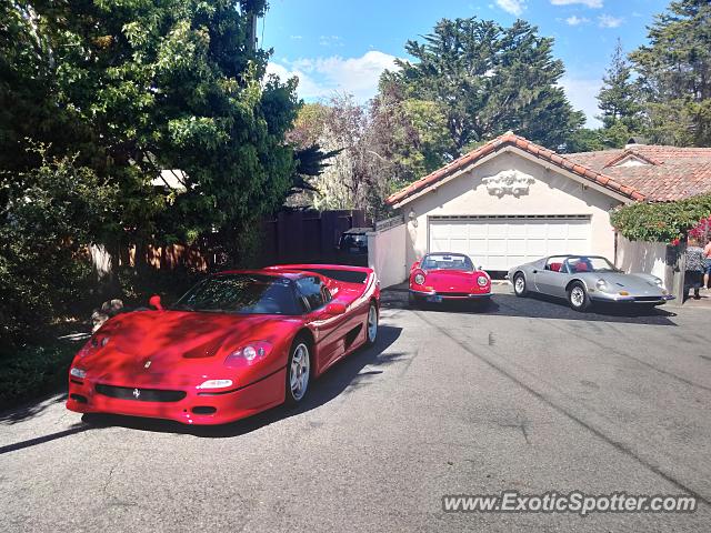 Ferrari F50 spotted in Pebble Beach, California