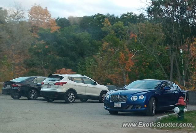 Bentley Continental spotted in Quechee, Vermont