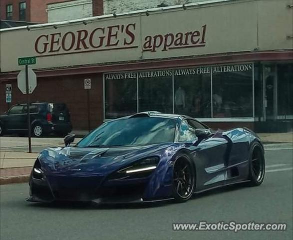 Mclaren 720S spotted in Manchester, New Hampshire