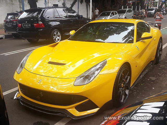Ferrari F12 spotted in Jakarta, Indonesia