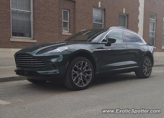 Aston Martin DBX spotted in WRJ, Vermont