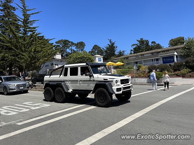 Mercedes 6x6 spotted in Carmel, California