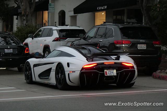 Koenigsegg Regera spotted in Monterey, United States