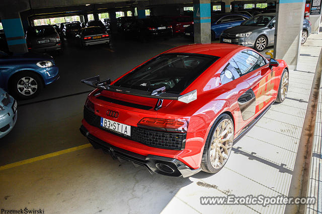 Audi R8 spotted in Wrocław, Poland