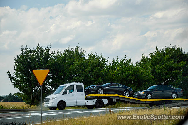 Aston Martin Virage spotted in Zgorzelec, Poland