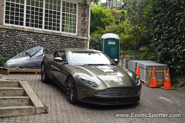 Aston Martin DB11 spotted in Seattle, Washington