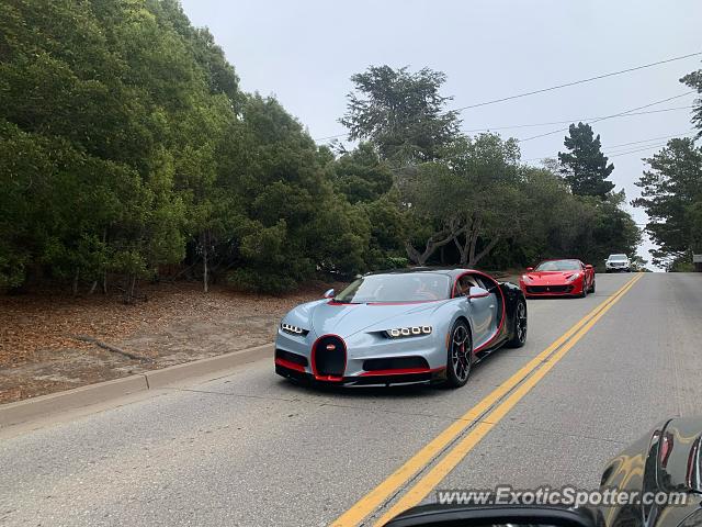 Bugatti Chiron spotted in Carmel, California
