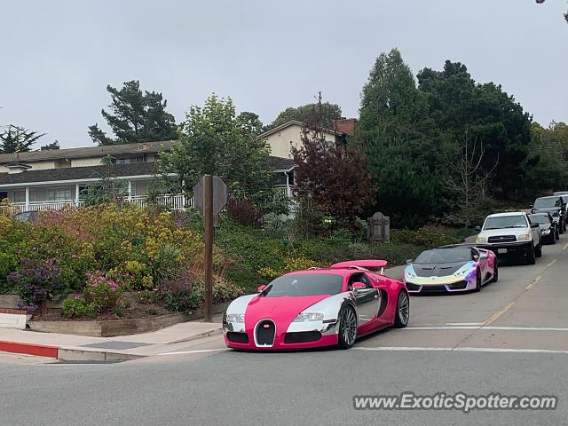 Bugatti Veyron spotted in Carmel, California